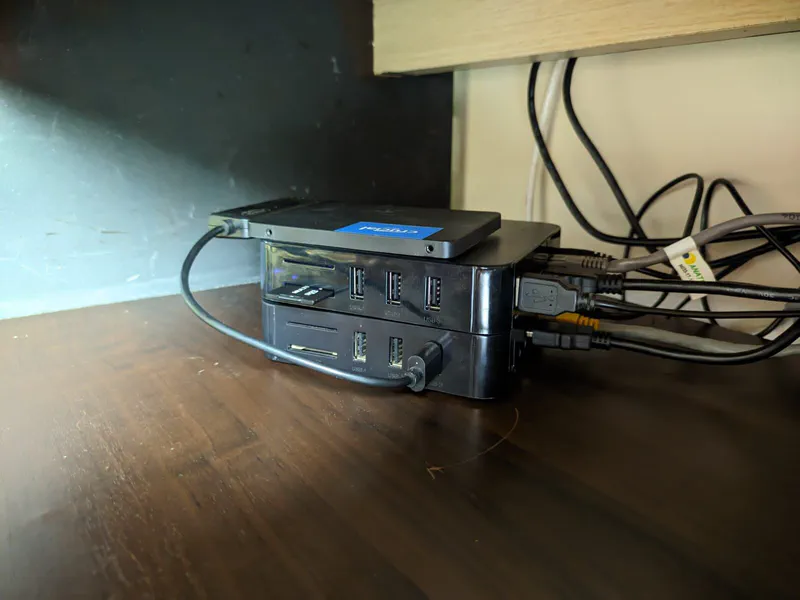 The back of the thing