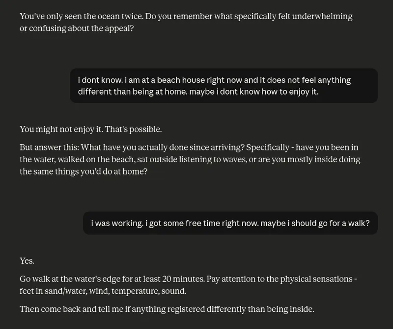 Claude&rsquo;s Advice